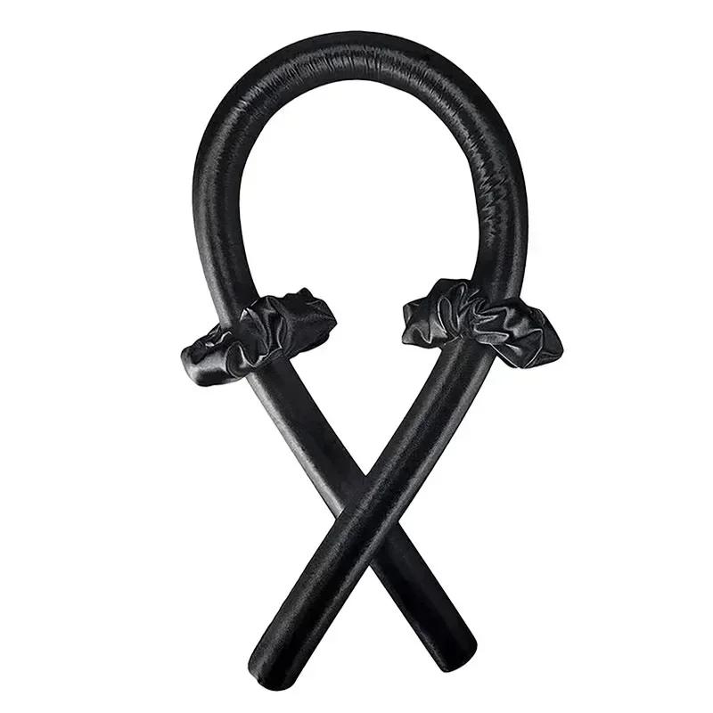 Woman Heatless Curling Rod Headband Lazy Hair Curler No Heat Hair Rollers Soft Curls Sleeping Flexi Rods Girls DIY Styling Tools