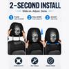 Halloween Terror Headrest Covers For Cars Funny Smiling Universal Soft Spooky Case Headrest Covers For Trip Travel Daily Home