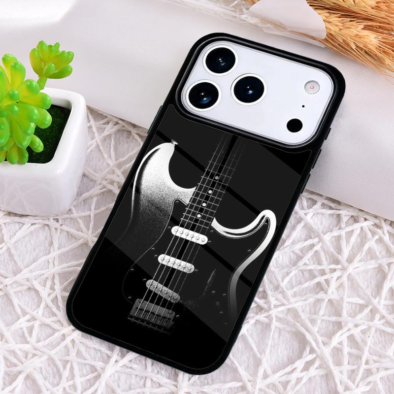 Guitar Music Phone Case for iPhone 17 Air 16 15 11 12 14 13 Pro Max Shockproof Cover
