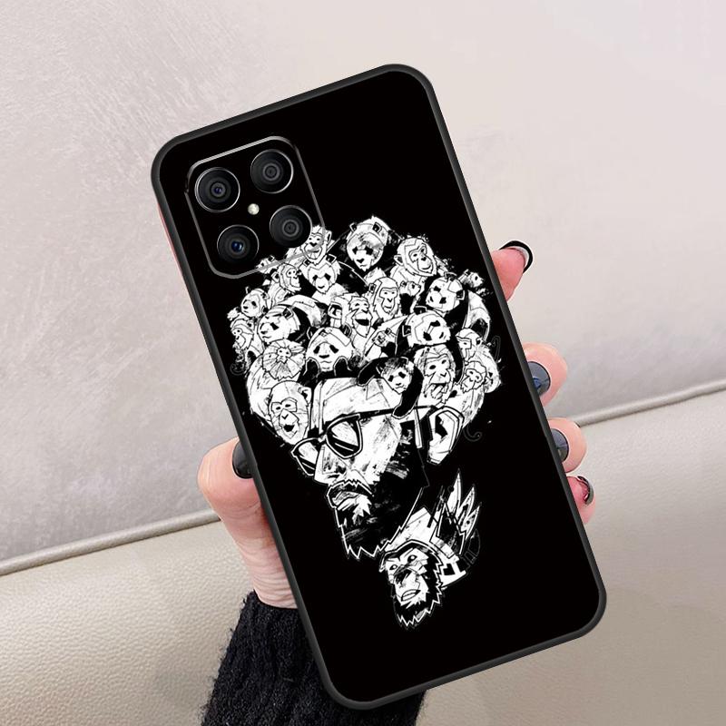 Miyagi & Andy Panda For Honor Magic 7 Lite 5 6 8 Pro Case For Honor Win RT X9d X9b X9a X9c X8c X8b 200 400 70 90