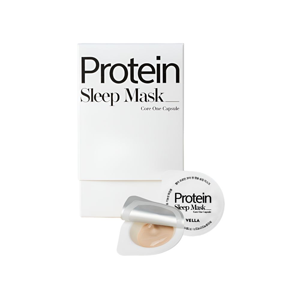 

VELLA Protein Core One Capsule Sleep Mask Overnight Repair & Hydration 30 Capsules