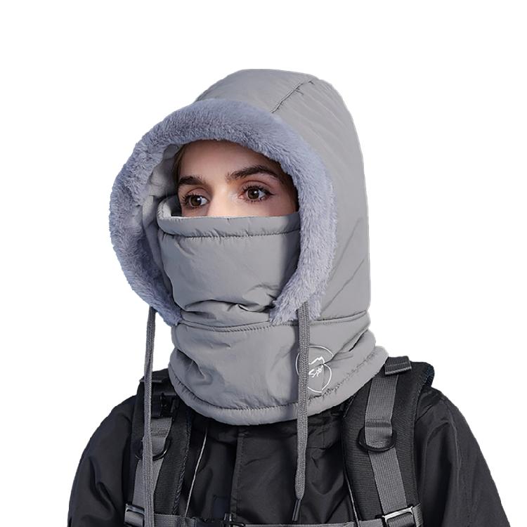 Unisex Warm Hat Neck Gaiter Warm Trapper Hat for Skiing Skateboarding Thick Windproof Ushanka Hat for Cold Weather