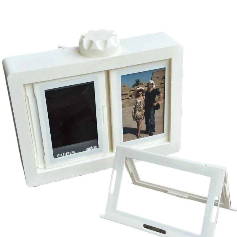 Rotatable Photo Frame Kpop Photocard Holder Idol Picture Frame Display Stand Desk Accessory Room Desktop Decor