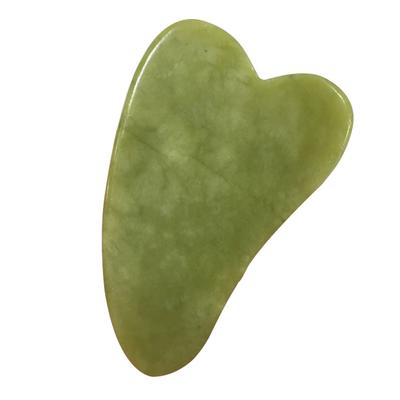 Natural Jade Guasha Scrapping Plate Gua Sha Massager Face Meridian Scrapping