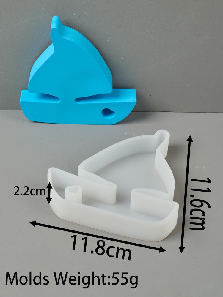 

Сделай сам парусник аромат гипс силиконовая форма лодка форма украшения поделки литейные формы мыло ручной работы свечи инструменты домашний декор