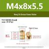 M1-M10 Knurled Brass Heat Insert Nut for Injection Molding