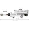 Universal Hydraulic Cylinder Rear Brake Master Cylinder 10mm Better Braking Performance for Pit Dirt Bike Atv Motorcycle