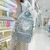Schoolbag High Value Japanese Bow Shoulder Small Fresh Mori School Bag Women Lightweight Burden Reduction Large Capacity Travel Bag