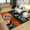 Tappeto Area Grande Anime Giapponese My Hero Academia, Tappeto per Soggiorno Camera da Letto Divano Zerbino Decorazione, Tappetino Antiscivolo per Bambini