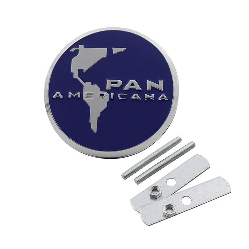 3D Car Styling Pan Americana Highway PANAMERICANA for Car Door Fender Trunk Rear Bonnet Nameplate Decal Emblem Badge Sticker