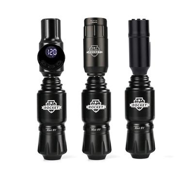 Súprava mini tetovacieho strojčeka s bezdrôtovou batériou RCA Jack Rotačný zdroj tetovania na tetovanie s krátkym perom