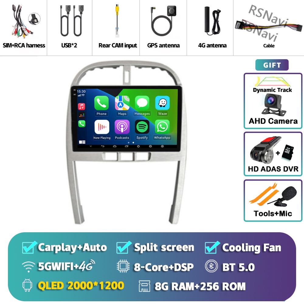 Android 14 Car Radio For Chery Tiggo 3 2009 - 2013 Player Multimedia GPS Navigation Stereo CarPlay Auto Video DSP 360 Camera DVD