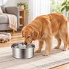 Stainless Steel Cat Water Bowl 1.2/3.2 L Pet Water Feeder Durable Dog Water Dispenser  Home Use