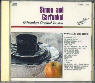 CD SIMON & GARFUNKEL - Simon & Garfunkel 18 Numbers Origin AE1 EYEBIC Japan Country/Folk Used