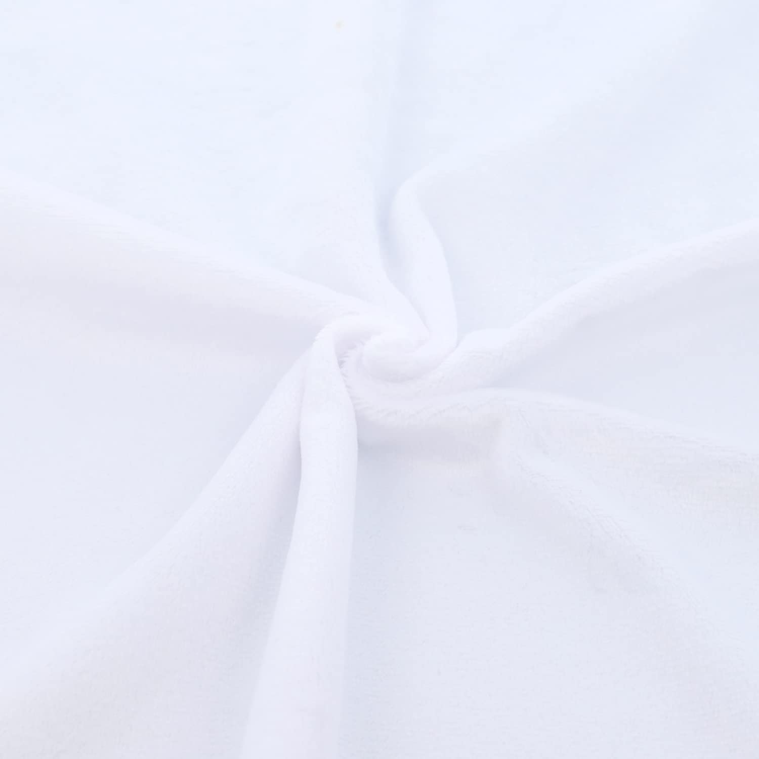 

KIYOHARA Stuffed Cloth Boa Fabric for Plush 145cm Wide x 1m Oshi-Nui Toys, Cut, White, NUIF02-1 белый