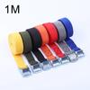 1 Meter Buckle Tie-Down Belt Cargo Straps for Car Motorcycle Bike With Metal Buckle Tow Rope Strong Ratchet Belt for Luggage Bag