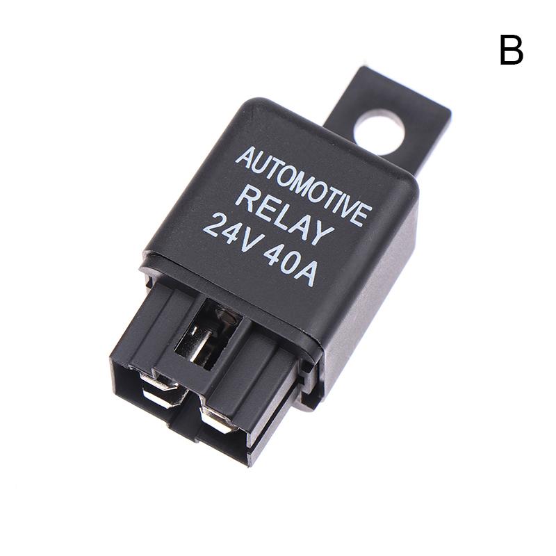 

1 шт. автомобильное реле 12 В 24 В 40 А 40 ампер автомобильное фургон лодка велосипед 4-контактное реле сигнализации SPST запасные части для автомобиля