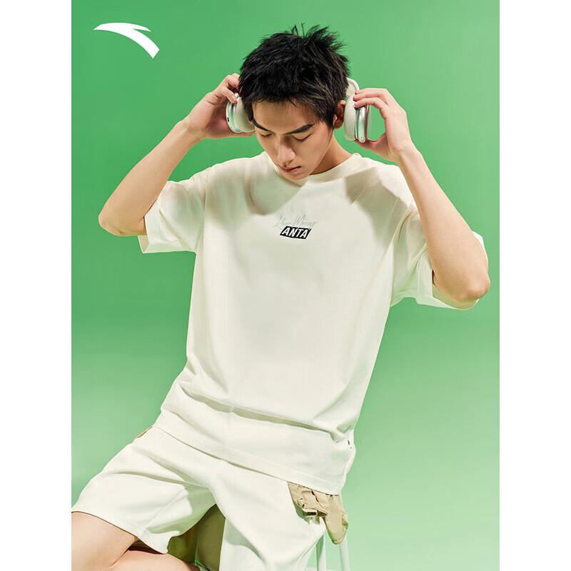 ANTA Ice-Feel Antibacterial Couple Short Sleeve T-Shirt S