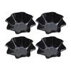 Tortilla Pan Set Tortilla Shell Pans Nonstick Carbon Steel Taco Salad Bowl Makers Flower-shaped Cake Mold