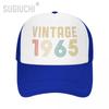 Mesh Cap Hat VINTAGE  Trucker Birthday for Unisex Women born All the people Retro Baseball Caps