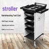 Professional 5-Tier Mobile Salon Hairdressing and Beauty Trolley Cart