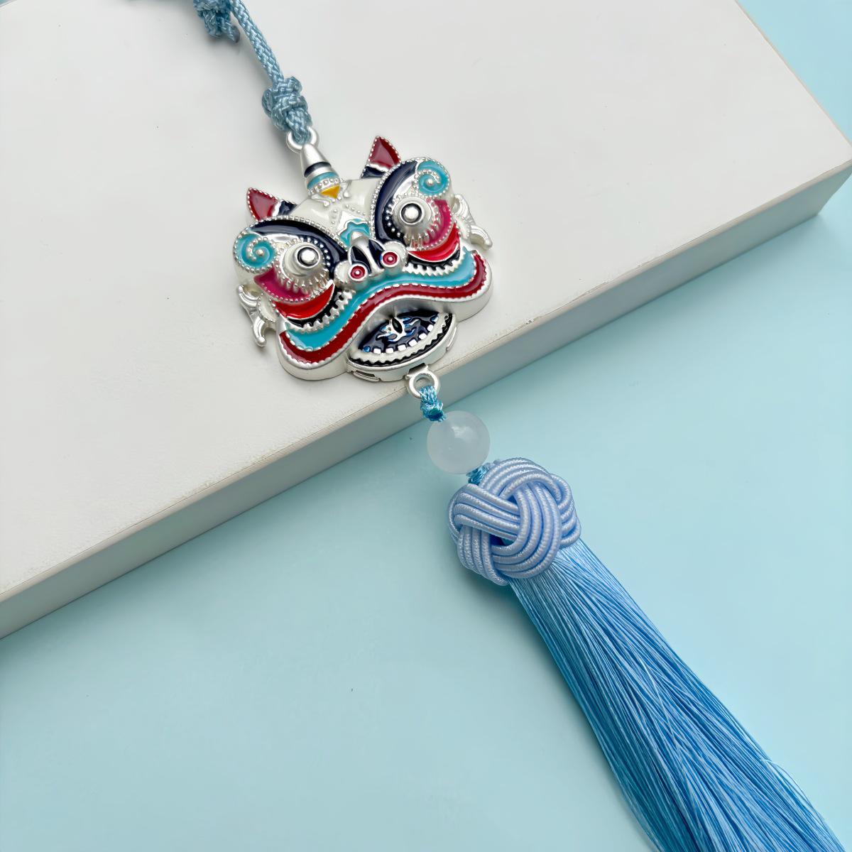 

Талисман Львиного танца: Подвеска ручной работы для автомобиля, двери или дома