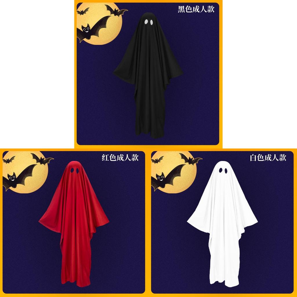 Halloween Geisterkostüm Für Kinder Und Erwachsene Mit Polyesterumhang Für Party Halloween Cosplay