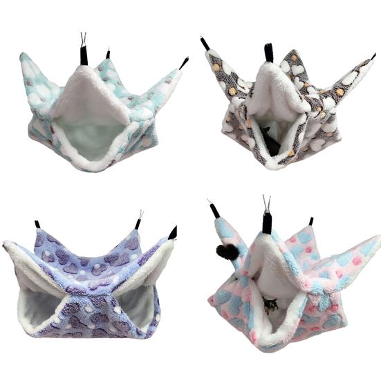 Haustier Gleithörnchen Hamster Doppelschicht Hängematte Hängendes Eichhörnchen Schlafsack