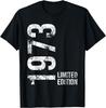 52 YEARS 52ND BIRTHDAY LIMITED EDITION 1973 T-Shirt Women Men Clothing Tops Streetwear Graphic T Shirts Harajuku