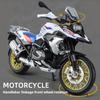 1/9 Scale BMW R1250 GS Adventure Alloy Diecast Metal Model Motorcycle Sound & Light Model Toy Gift with Boyfriend Children Present Kid