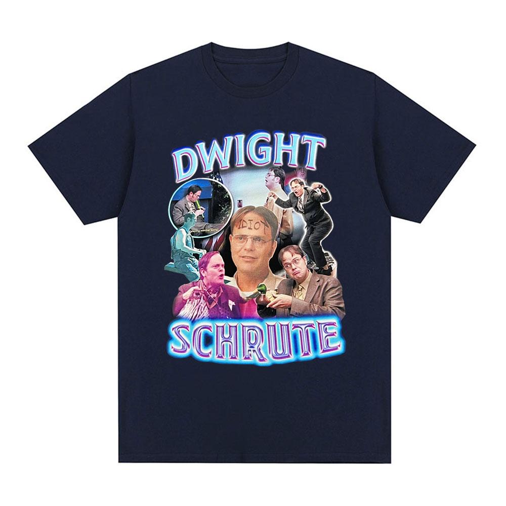 Dwight Schrute Homage T Shirt Tv Series The Office Michael Scott Jim Halpert T-shirt Men Women Cotton Casual Oversized T-shirts