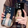 Elle Fanning Matte TPU Mobile Phone Case for POCO F8 F7 F6 F5 F4 F3 F2 Pro GT C75 C71 C65 C61 C40 Pro Ultra Colorful Cover