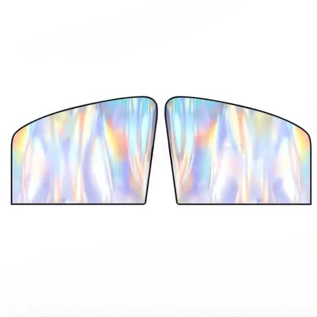 Magnetic Car Sunshade UV Protection Curtain Sun Shield Cover Titanium Silver front/rear Car Sun Shades Summer Sun Protection