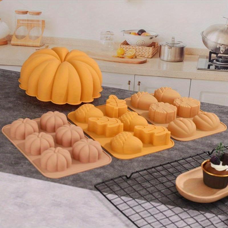 Silicone Pumpkin Leaf Handmade Soap Mold DIY Clay Mold
