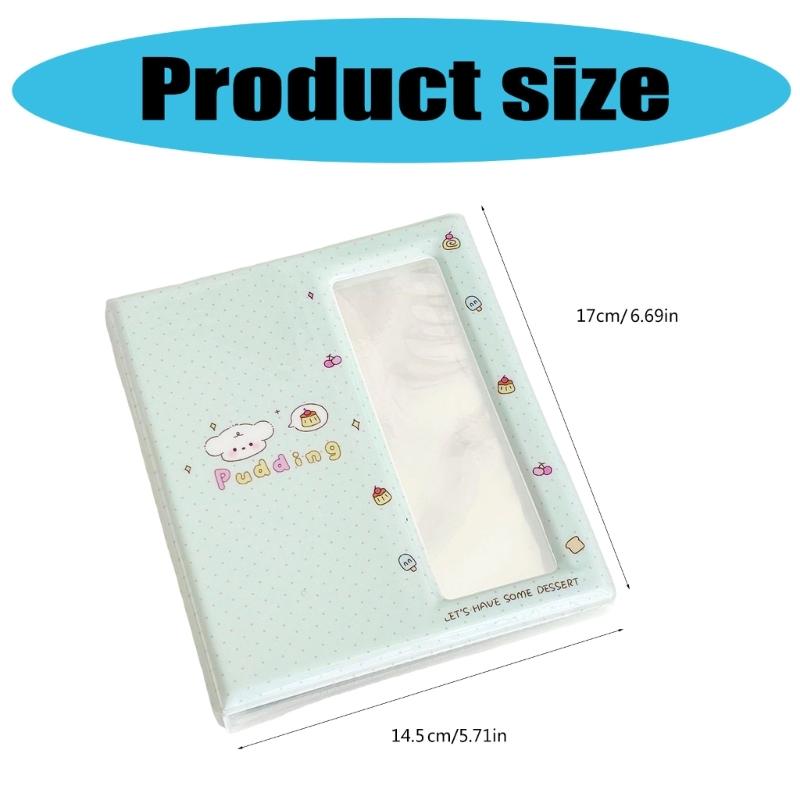 Photocard Album for Fan Large Capacity Photo Organizers Photo Booth Collecting Book for Concerts and Travel Memory