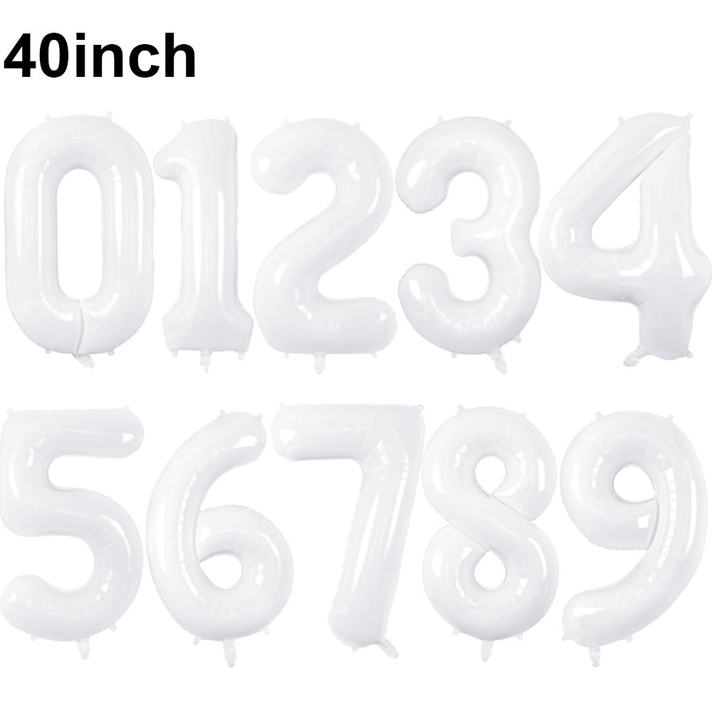 Giant 40Inch Purple Birthday Balloons 0-9 Digit Balloons for Purple Butterfly Number Birthday Party Baby Shower Decoration Favor