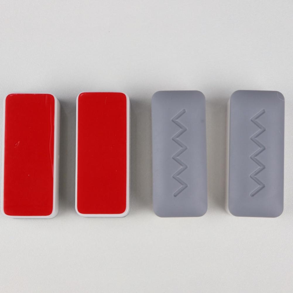 8 STÜCKE WC-SITZ-PUFFER ZUM ABFEDERN UND SCHUTZ Klebende Rückseite Puffer Badezimmer-Lifter-Kits ABS-Kunststoff Werkzeugteile