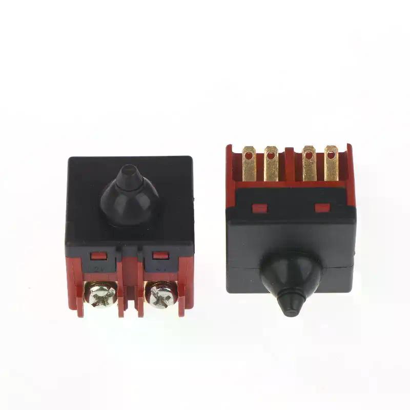 1/2 Pcs Push Button Switches Angle Grinder Switch Replacement Parts For 6-100 Polisher Angle Grinder Accessories Power Tool