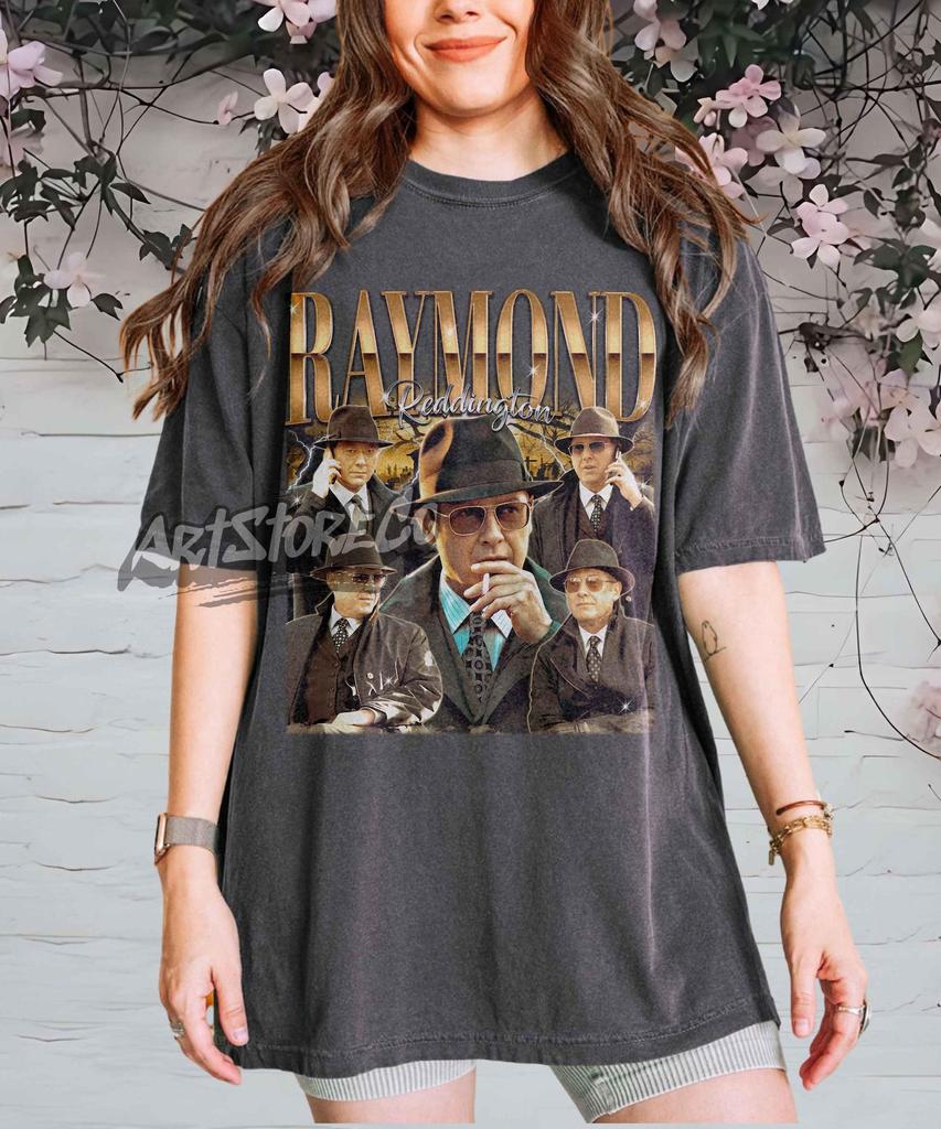 Raymond Reddington Shirt, Vintage Action TV Series Tee