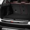 1 pieza Fibra de Carbono Coche Maletero Parachoques Trasero Pegatina Protector Placa Para SEAT Leon MK1 MK2 MK3 5F Ibiza 6L 6J Altea Arona Tarraco Cupra Cordoba