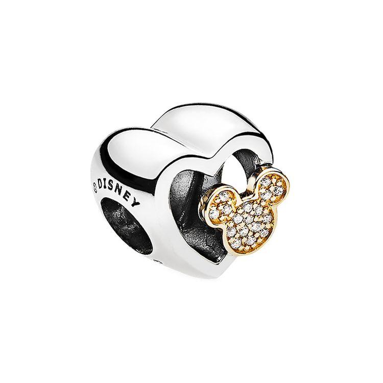 Pandora Disney Mickey And Minnie Love Symbol Charm Women Charm 796463CZ