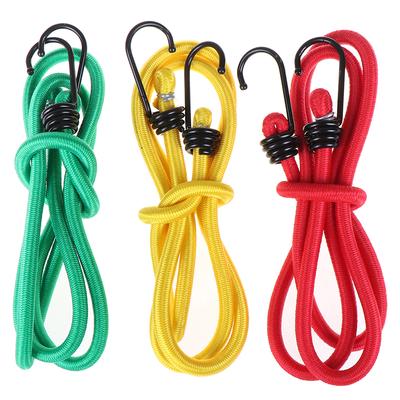 Triple Bungee Strap Elastic Luggage Rope Cord Hooks Stretch Tie Car Bike