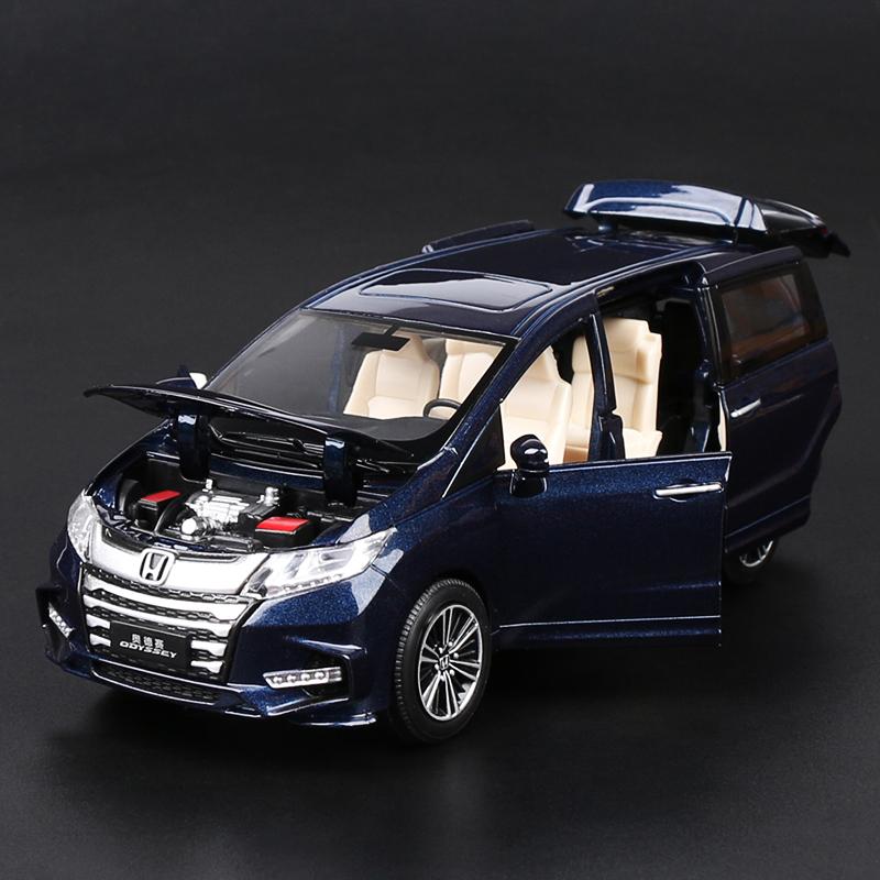 1/32 Honda ODYSSEY Car Model Alloy Car Die Cast Toy Car Model Car Pull Back Children Toy Gift Collectible