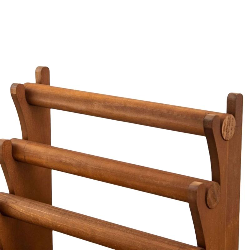 Wood Jewelry Holder for Exhibiting Accessories Bracelets and Bangle Display Rack Elegant Wrist Accessories Organizer