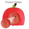 Funny Small Apple Hat Headwear Fancy Dress for Celebration Party Favors Supplies