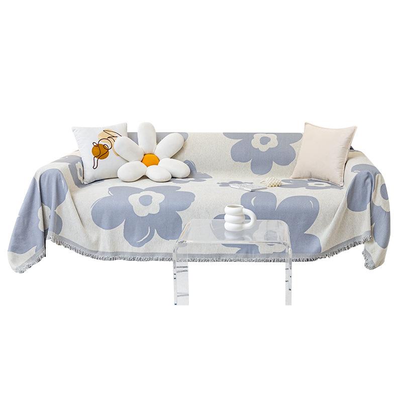 Sofabezug, kratzfest, Sofabezug, Stoff, Ins Style, Bezug, Handtuch, Vollbezug, Stoff, nordisches Sofatuch, All-Inclusive-Universalbezug