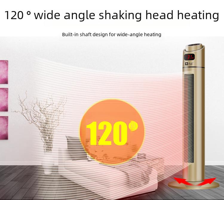 Camel Vertical Electric Bathroom Heater: Energy-Saving Hot Air Blower for Fast Heating