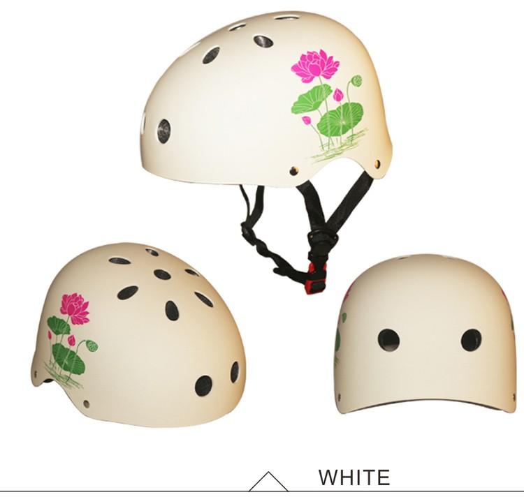 ABS Men Women Kids  Safety Helmet EN1078 Protective Riding Skateboard Bike Scooter Helmet with Adjuster