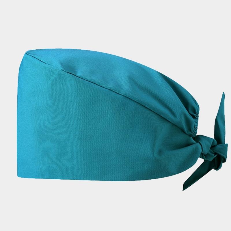 Comfortable Surgeon Hat for Hospital Staff Reusable Unisex Scrub Hat for Nurse Doctors Medicals Care Round Scrub Hat