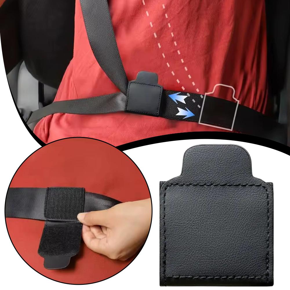 Car Seatbelt Adjusting Clip, Shoulder Strap Limiter For Kids & Adults, Anti-chafing Neck Fixer Car Accessories V5L7